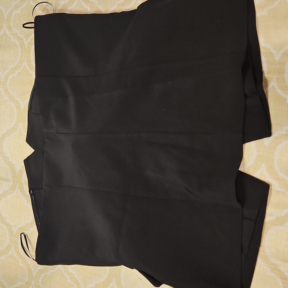 NWT Bar III Formal Black Strapless Coset Button-Up Top Sz. 12. - Picture 11 of 11